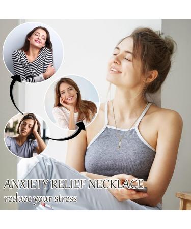 Anxiety Relief Necklace Quit/Stop Smoking Necklace Breathing Whistles Necklace for Mindful Breathing Stress Relief Meditation Relaxation Calming Down Q:gold - Buy Online on SooperMarket.com