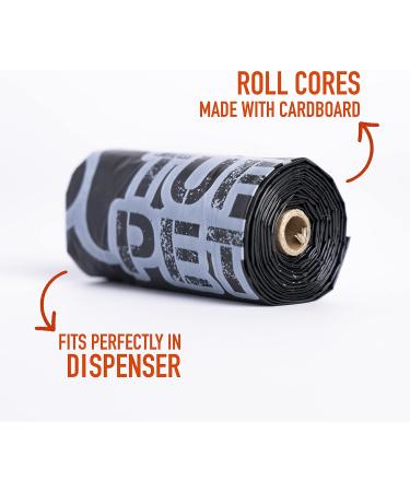 Tuff Pets 50% Stronger Dog Poo Bags | Biodegradable Eco Dog Poo Bags with Tie Handles on a Roll Cornstarch | 16 Dispenser Refill Rolls | Thick Doggy Poop Bags - Buy Online on SooperMarket.com