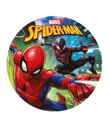 Spiderman Edible Image Cake Topper Sugar Disc 8 "