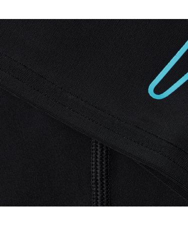 Speedo Boys Boom Logo Swim Shorts | 11-12 Years | Black/Light Adriatic - International Shipping Available - Buy Online on SooperMarket.com