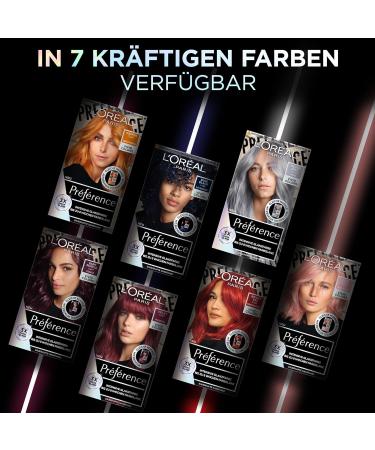 L'Or al Paris Intensive Permanent Hair Color 5.26 Violet - Long-Lasting Shine & Intensive Color (273 g) - Pr f rence Vivid Colors - Buy Online on SooperMarket.com
