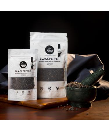 Rigel Spices Black Pepper whole (100gm) | 3.5 oz | Nurtured in kolli Hills