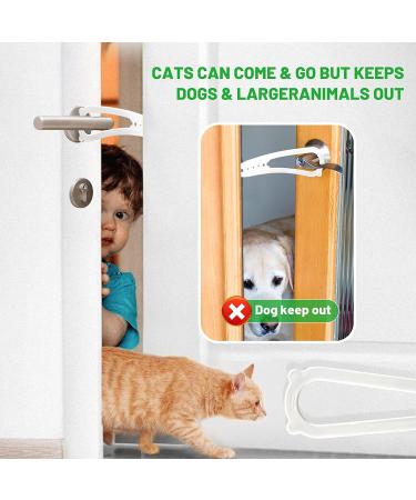 Large Cat Door Holder Latch - Fast Installation for Cats, Keeps Dogs Out - 1pc - Buy Online on SooperMarket.com