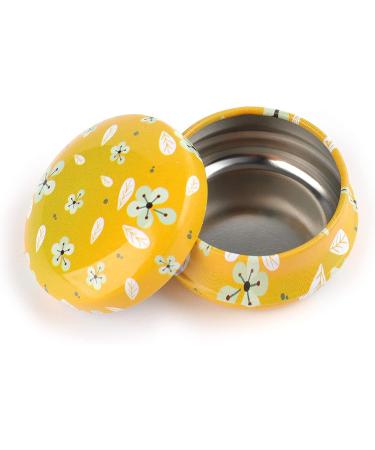 Rarapop 12 Pack Round Empty Tin Candle Jars - 20ml Refillable Travel Tins for Candle, Lip Balm, Salve, Eye Shadow & Powder - Buy Online on SooperMarket.com