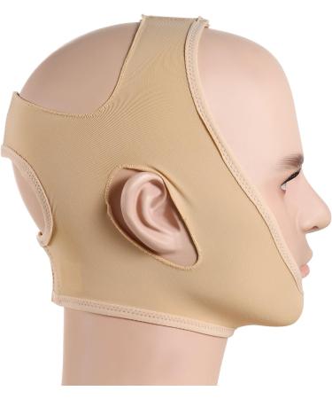 JewelryWe Full Face Style Anti Wrinkle Face Slimming Cheek Mask Lift V Face Line Slim 2 Size for Your Choice (M) - Buy Online on SooperMarket.com