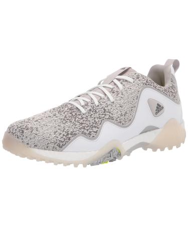 adidas Men's Codechaos 21 Primeblue Spikeless Golf Shoes 7.5 Footwear White/Grey Four/Grey Two