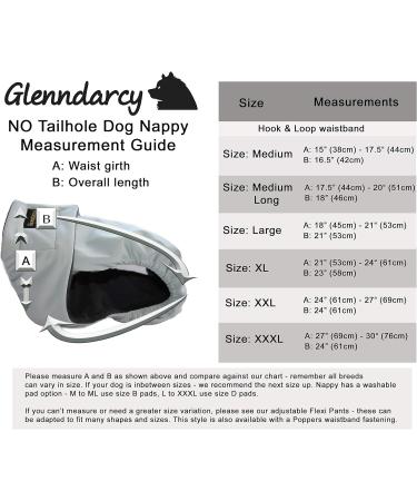 Glenndarcy Dog Diapers Without Tail Hole for French Bulldogs | Medium Unicorn Long Pants - Comfortable & Stylish - Buy Online on SooperMarket.com
