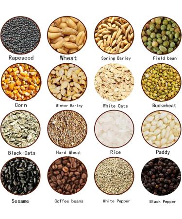 LBMED Grain Humidity Tester Digital Grain Moisture Meter with 37 Measurement Types 0.5% Measurement Error and Without Weighing for Been Rice Wheat Millet Soybean Maize - Buy Online on SooperMarket.com