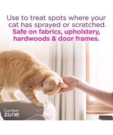 2 oz Comfort Zone Cat Calming Spray - Reduce Urine Marking & Scratching - Travel Size - Buy Online on SooperMarket.com