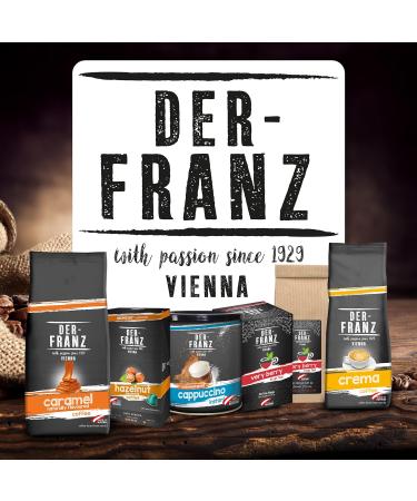 Buy Der-Franz Melange Coffee Whole Bean - 4 x 1000g (1kg Pack of 4) - Premium International Shipping - Buy Online on SooperMarket.com