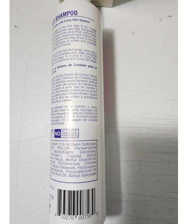 Carson Life Curly Hair Shampoo - Paraben & Sulfate Free 10 Oz - Hydrating Shea Butter Formula for Curly & Wavy Hair - Anti Frizz Shine & Bounce - Buy Online on SooperMarket.com