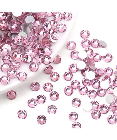 2880 PCS Rhinestones for Nails - Lt. Rose Nail Crystals SS16 (3.8 & 4.0mm) | Perfect for Nail Art & Decoration - Shop Internationally! - Buy Online on SooperMarket.com