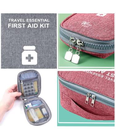 Zimohe 2PCs Waterproof Medication Bag - Large Capacity Medicine Storage for Home Auto Office Camping & Travel - Buy Online on SooperMarket.com