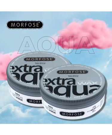 Morfose Hair Gel Wax 175 ml (2-Pack) - Extra Aqua | Best International Shipping - Buy Online on SooperMarket.com