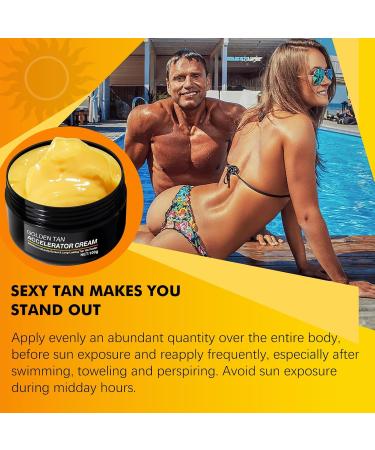 Buy Self-Tanners for Face & Body - Intensive Tanning Luxe Gel & Browning Accelerator Cream (2 Pack) - Long-Lasting Natural Tan & Bronzer 100g Each - Buy Online on SooperMarket.com