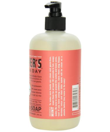 Mrs. Meyer's Rhubarb Liquid Hand Soap 12.5 OZ - Eco-Friendly International Shipping - Buy Online - Buy Online on SooperMarket.com