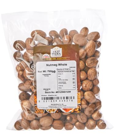 Old India Nutmeg Whole 750 g 750 g (Pack of 1)