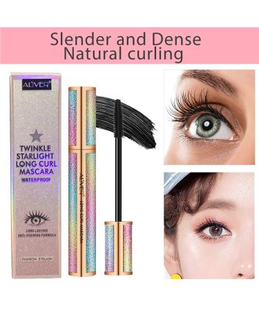 4D Silk Fiber Lash Mascara - Waterproof, Smudge-proof, Natural Thickening & Lengthening Formula - Long-lasting & Easy to Remove - 1 Count - Buy Online on SooperMarket.com