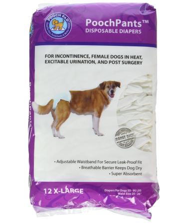 PoochPads Disposable Diaper X-Large