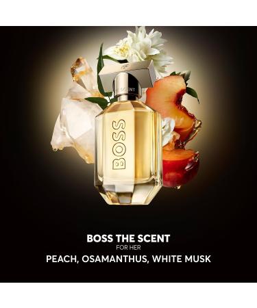 Hugo Boss The Scent Eau de Parfum Ambery Women's Perfume With Notes of Honeyed Peach Freesia Bloom Osmanthus Flower & Roasted Cocoa Long Lasting Fragrance 2.5 Fl Oz (Pack of 1) - Buy Online on SooperMarket.com
