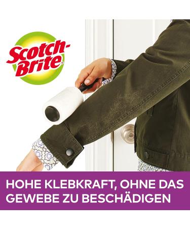 Scotch-Brite Pet Extra Sticky Lint Roller - 3 Rolls 144 Layers | Best for Dog & Cat Hair Removal | International Shipping Available - Buy Online on SooperMarket.com