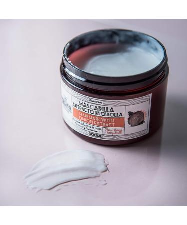 Mi Rebetica Hair Mask with Natural Onion Extract | Nourishing Repair Formula with Panthenol & Shea Butter for Healthy Hair - Buy Online on SooperMarket.com