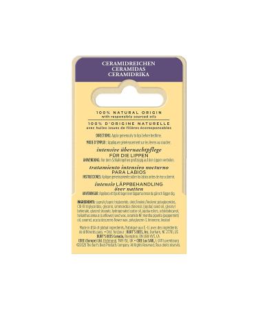Burt's Bees 100% Natural Lip Balm 4-Pack & Intensive Night Care Bundle - Moisturizing Lip Care for Soft Lips - Buy Online on SooperMarket.com