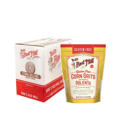 Bob's Red Mill Gluten Free Corn Grits / Polenta, 24-ounce (Pack of 4) 24 Ounce (Pack of 4)