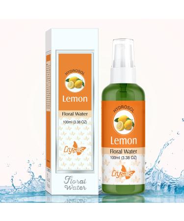 Crysalis Lemon (Citrus Limon) Floral Water - 3.38 Fluid Ounces (100ml)