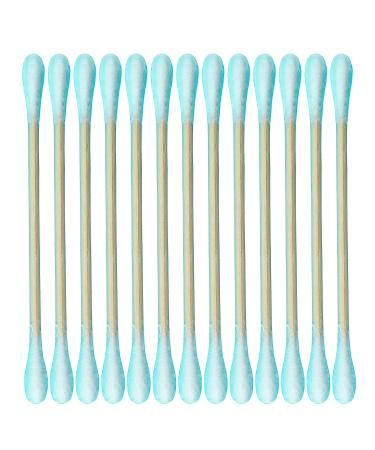 1050pcs CGR Organic Cotton Swabs - Double-Tipped Bamboo Sticks - Compostable - Travel Pack (3 Pack) - Buy Online on SooperMarket.com