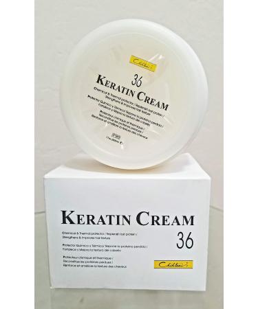 Chihtsai No.36 Keratin Cream (17oz/500ml) - Chemical & Thermal protector / Replenish lost protein/ Strengthens & Improves hair texture