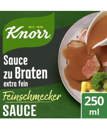 Knorr Gourmet Sauce for Frying - Extra Fine Delicious Brown Sauce 250ml - No Additives or Dyes - International Shipping - Buy Online on SooperMarket.com