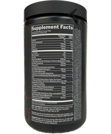 Rule 1 Pre Lift Pre-Workout Powder | Caffeine Beta-Alanine L-Citrulline Alpha GPC | Nitric Oxide Support Energy Alertness & Endurance | Sugar Free | 450G 30 Servings - Buy Online on SooperMarket.com