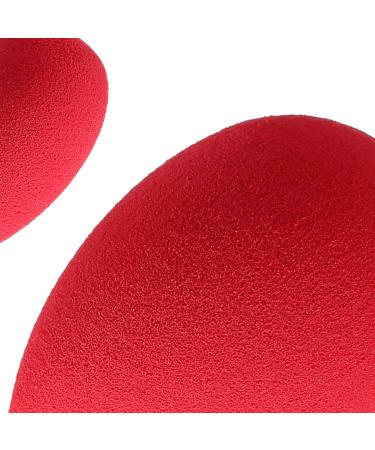 T4B KASH KI Red Teardrop-Shaped 2-Piece Makeup Sponge Set - Latex-Free Standard & Mini for Perfect Concealer Application | International Shipping Available - Buy Online on SooperMarket.com