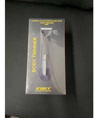 Buy Kibiy Men's Intimate Razor - LED & IPX7 Waterproof Body Hair Trimmer with Anti-Cut Blades - Buy Online on SooperMarket.com