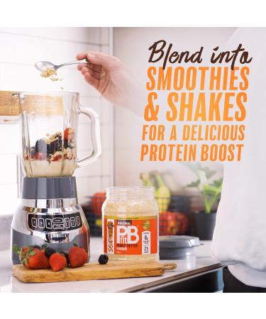 Buy PBFIT Peanut Butter Powder - High Protein 87% Less Fat Gluten-Free - 850g Can for Healthy Spreads - Buy Online on SooperMarket.com