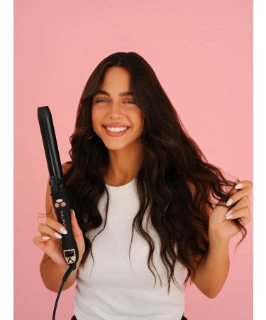 NuMe 3-in-1 Automatic Curling Iron Set | Professional Hair Curler with Interchangeable Tourmaline Ceramic Barrels for Beach Waves - Ideal for All Hair Lengths - Buy Online on SooperMarket.com