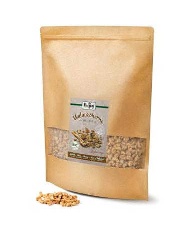 Buy Biojoy Organic Walnut Kernels (2 kg) - Premium Shelled Walnuts (Juglans regia) for Healthy Snacking - International Shipping Available - Buy Online on SooperMarket.com