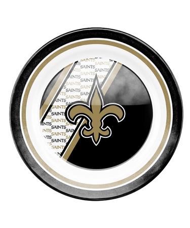 Duck House NFL New Orleans Saints Melamine Dinner Plate , white, 10.5"