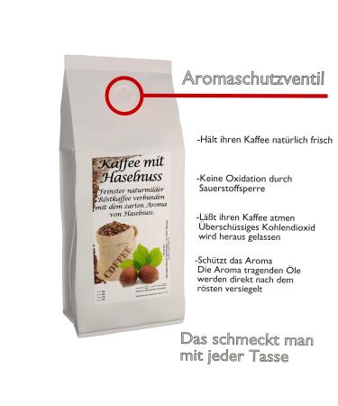 C&T Aroma Hazelnut Flavored Coffee Ground - 500g | Premium Private Roastery International Shipping - Buy Online on SooperMarket.com
