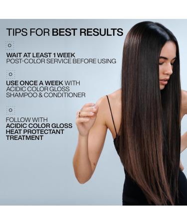 Redken Acidic Color Gloss | Rinse Out Hair Gloss Treatment with Apricot Oil | Deep Conditioning & Shine for Color-Treated Hair | Up to 3 Days Intense Gloss - Buy Online on SooperMarket.com