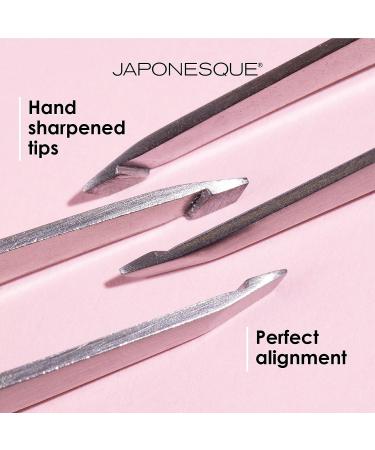 JAPONESQUE Pro Performance Tweezer Slant - Precision Eyebrow Tool - Buy Online on SooperMarket.com