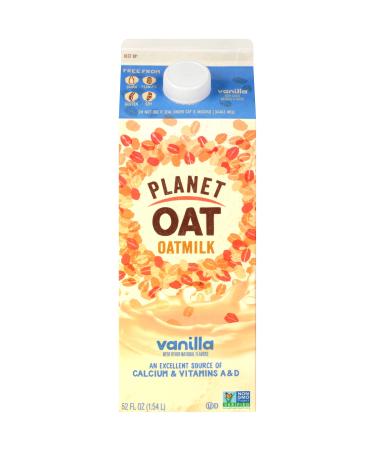 Planet Oat Oatmilk, Vanilla, 52 Fluid Ounce