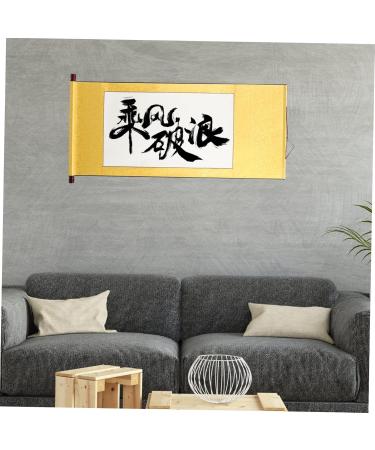 Operitacx 2pcs Blank Painting Scroll Rice Paper Blank Hanging Scroll Calligraphy Practicing Paper Portable As Shown 3 120X58cm - Buy Online on SooperMarket.com