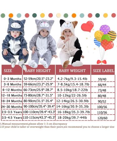 Doladola Unisex Baby Onesie | Animal Cartoon Cat Jumpsuit | Toddler's Hooded Romper | Beige Cat | 3-6 Months - Buy Online on SooperMarket.com