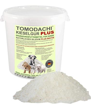 Silica Silicon Plus Biotin Dog Supplement - Natural Feed Additive for Balanced Diet - 1L Bucket - Buy Online on SooperMarket.com