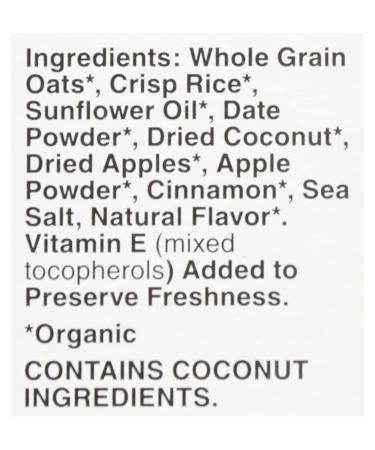 Cascadian Farm Organic Cinnamon Apple Granola - 13 OZ | Healthy Breakfast Option - Buy Online on SooperMarket.com