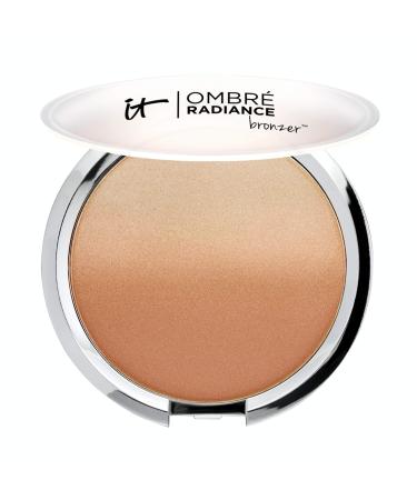 IT Cosmetics Ombre Radiance Bronzer - Matte Glow & Subtle Radiance in One - All-Day, Waterproof, Budge-Proof Formula - With Anti-Aging Collagen & Peptides - 0.57 oz