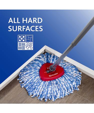 O-Cedar RinseClean Spin Mop Microfiber Refill 1 CT - 2 Pack - Buy Online on SooperMarket.com