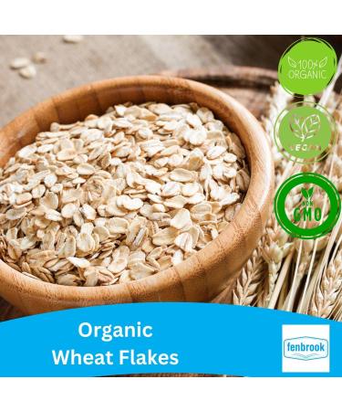 Organic Wheat Flakes 500g | Certified Organic by Fenbrook Organic - Buy Online on SooperMarket.com
